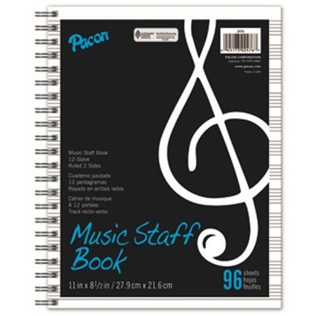 PACON CORPORATION Music Staff Paper PAC2476